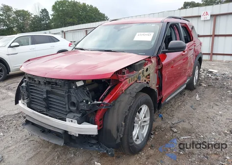 2024 Ford Explorer Xlt из США, поврежденный, VIN 1FMSK7DH3RGA89347